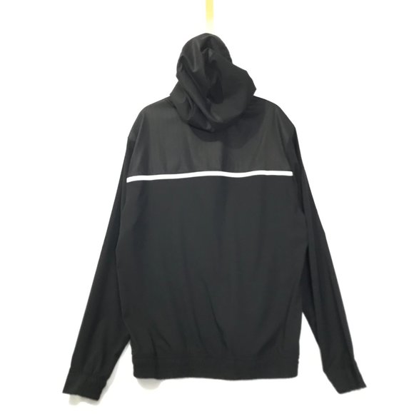 Under Armour Win It Cold Gear Infrared Large Quarter Zip Black with White - Picture 3 of 5